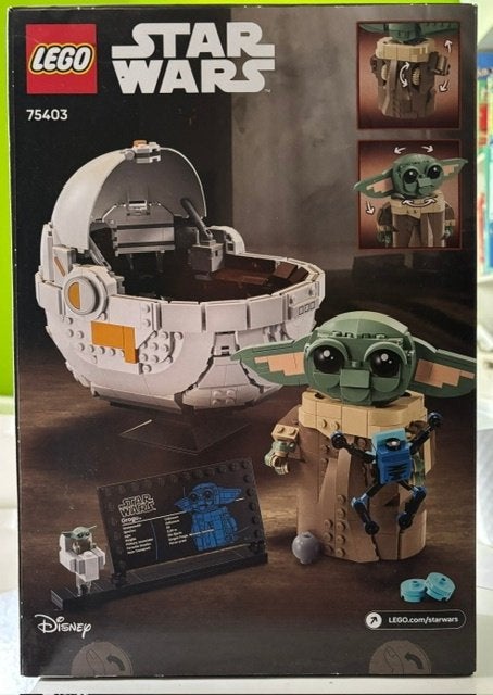 LEGO STAR WARS GROGU met zweefkinderwagen, Kinderen en Baby's, Speelgoed | Duplo en Lego, Star Wars, Lego, Nieuw, Ophalen of Verzenden