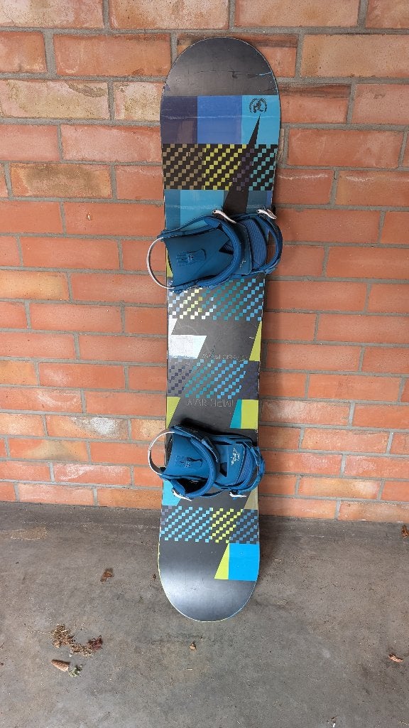 Imperium snowboard + bindingen, Sport en Fitness, Snowboarden, Ophalen, Gebruikt, Board