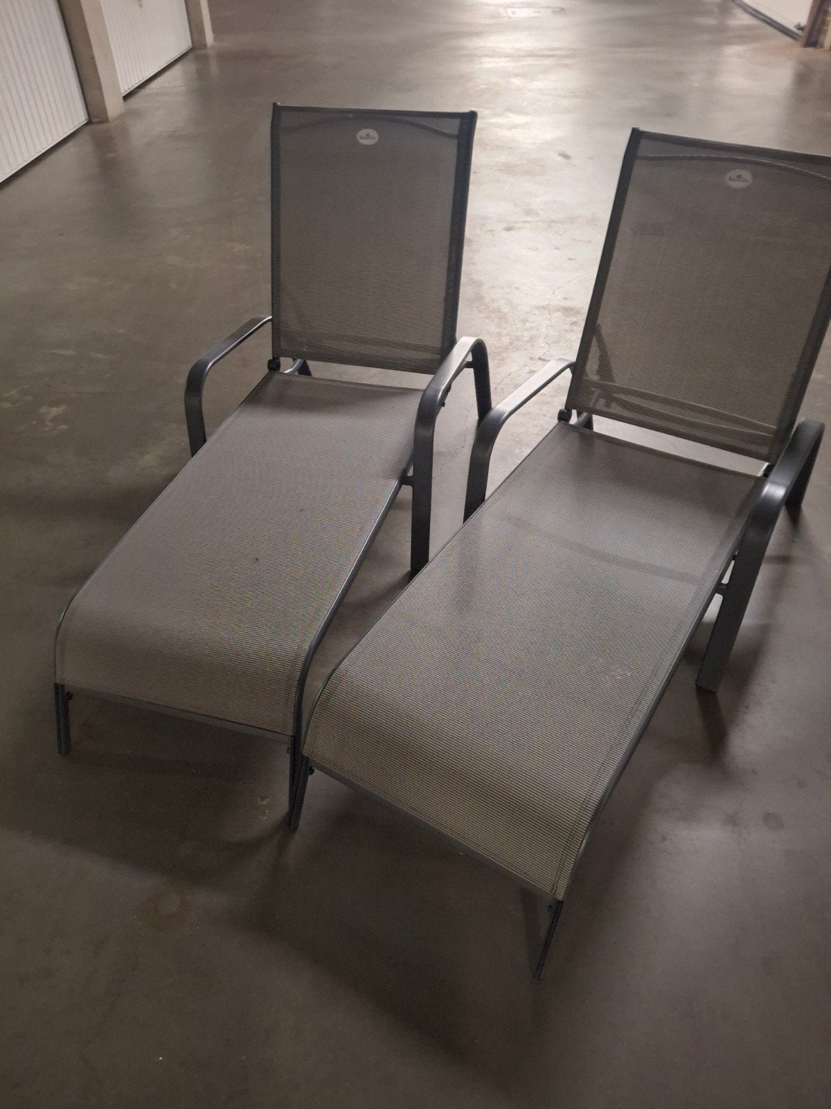 twee verstelbare ligzetels (nieuw), Tuin en Terras, Ligbedden, Ophalen