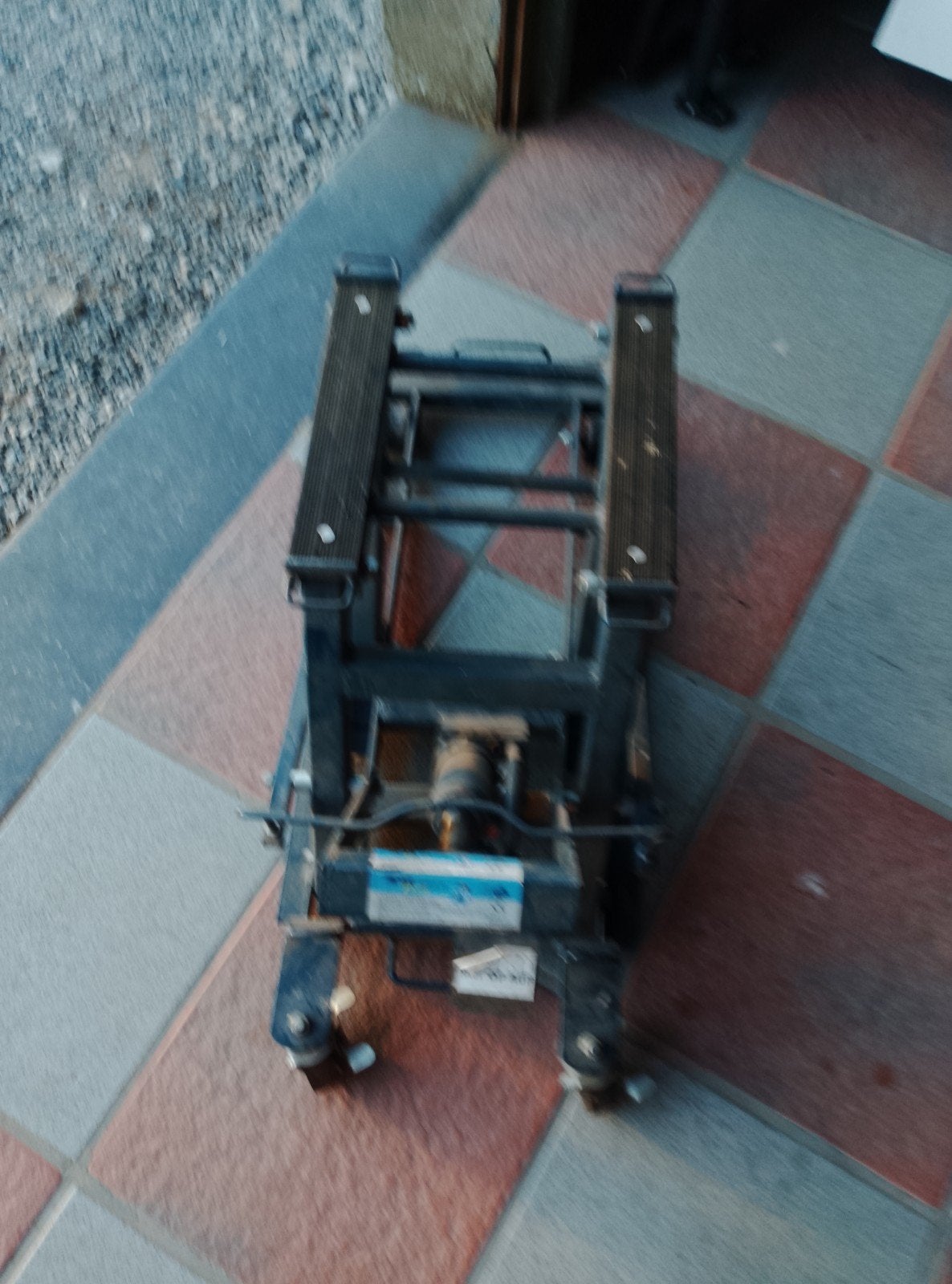 Cric Moto ou quad, Enlèvement