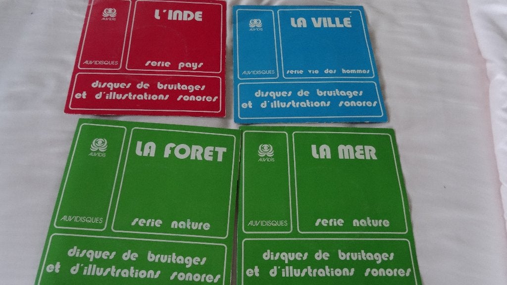 VINYL SINGLES GELUID VOOR FILMS, Ophalen, Zo goed als nieuw, 7 inch, Overige genres