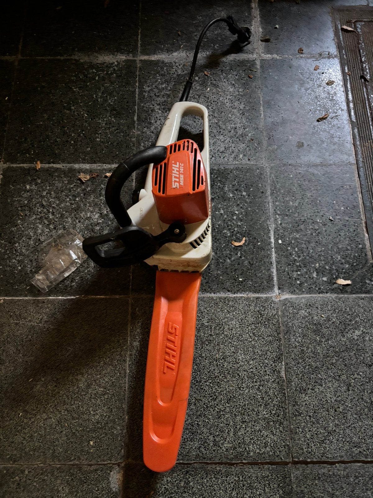 Elektrische kettingzaag stihl 35cm, Ophalen, Zo goed als nieuw