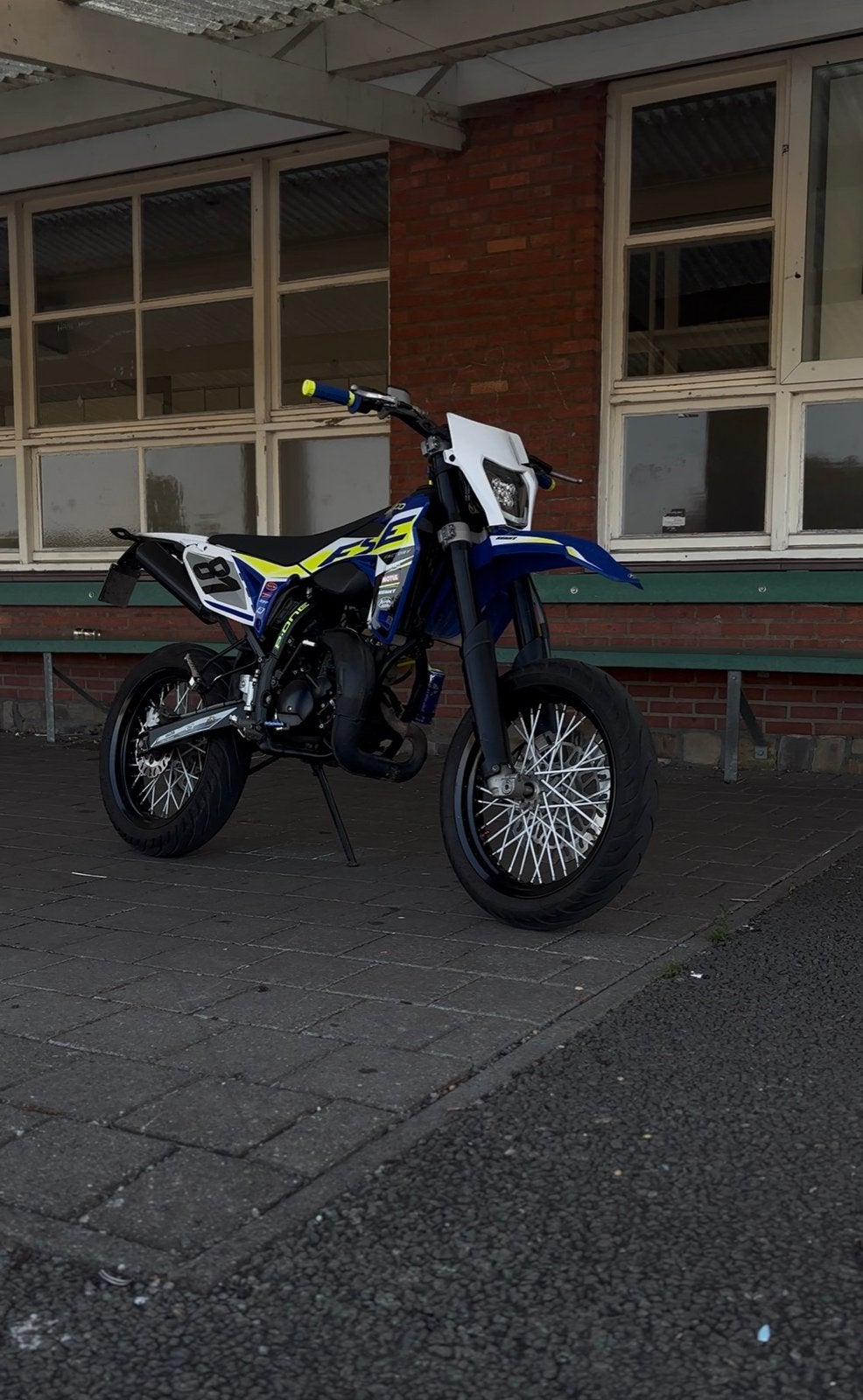 Sherco SM-RS 50cc, 6 versnellingen, Gebruikt, 50 cc, Ophalen