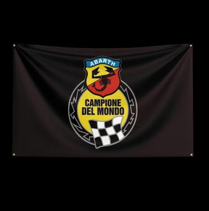 Grote vlaggen Abarth (150x90cm), Enlèvement ou Envoi, Neuf
