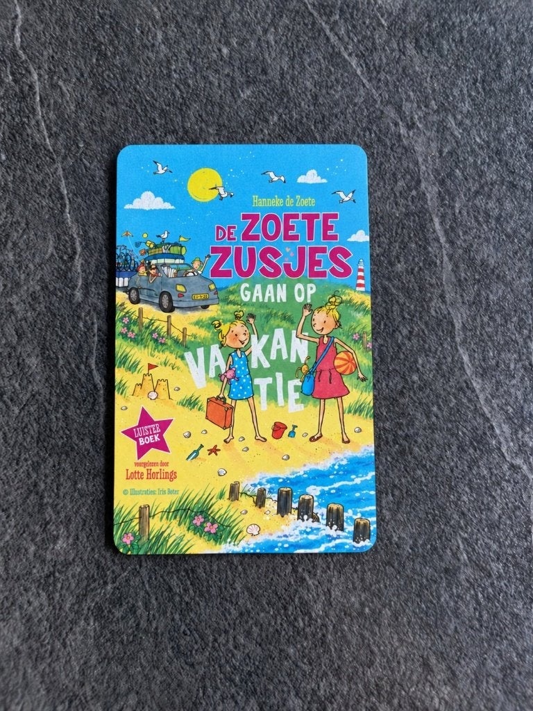 Yoto kaart - De Zoete Zusjes gaan op vakantie, Ophalen of Verzenden, Nieuw, Taal en Lezen, Met geluid