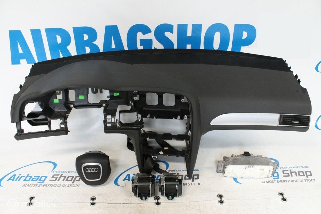Airbag kit - Tableau de bord noir Audi A6 - C6 (2004-2011)