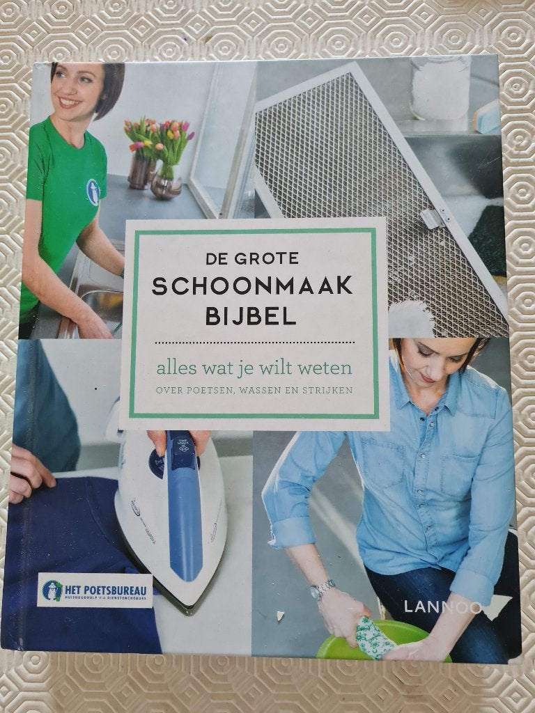 de grote schoonmaakbijbel- tips van Liesbeth van poetsbureau, Livres, Conseil, Aide & Formation, Enlèvement ou Envoi