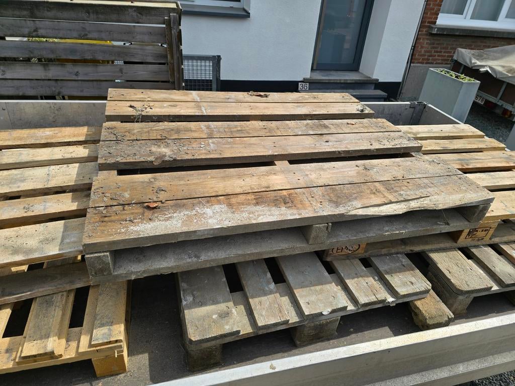 Palletten, Ophalen