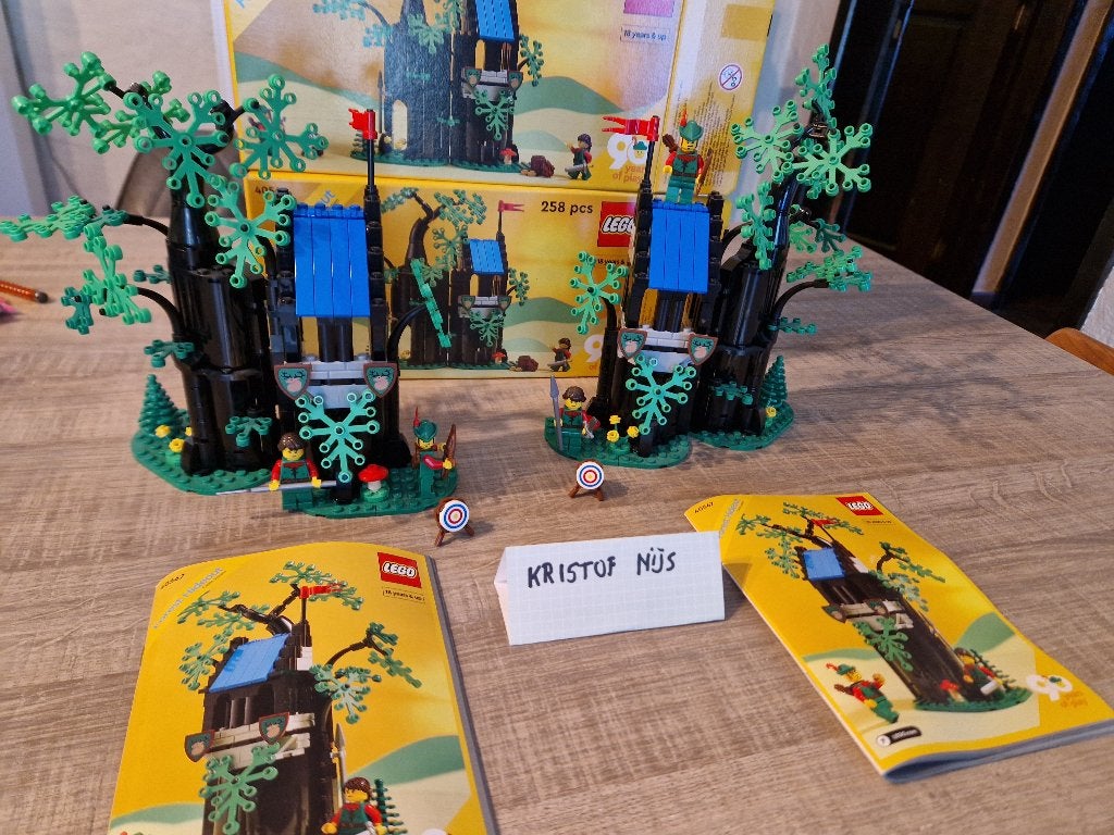 Lego forest hideout, Lego, Ensemble complet, Comme neuf, Castle