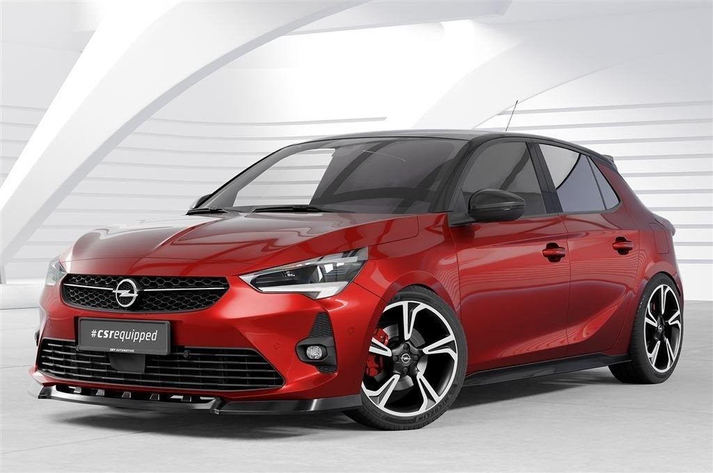 Splitter Voorspoiler Spoiler Geschikt Voor Opel Corsa F GS-L, Verzenden