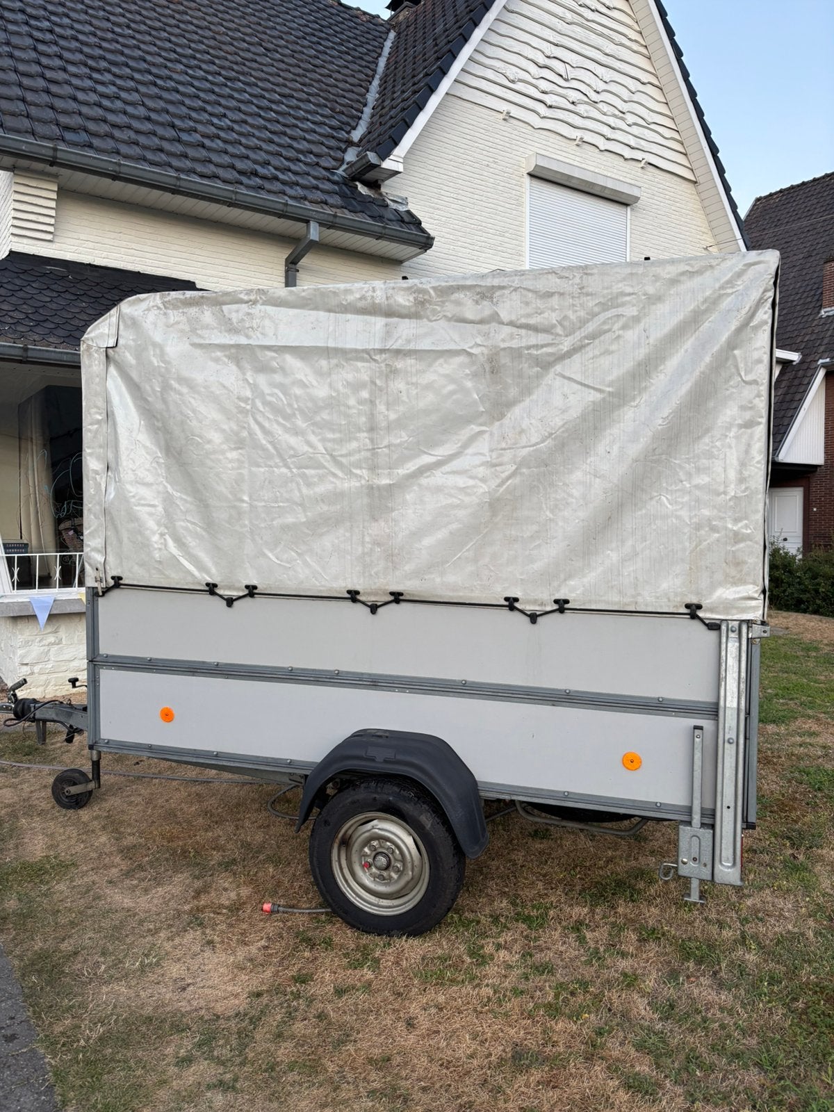Westfalia aanhangwagen 260x120cm. Topstaat, afneembare huif, Ophalen of Verzenden, Zo goed als nieuw