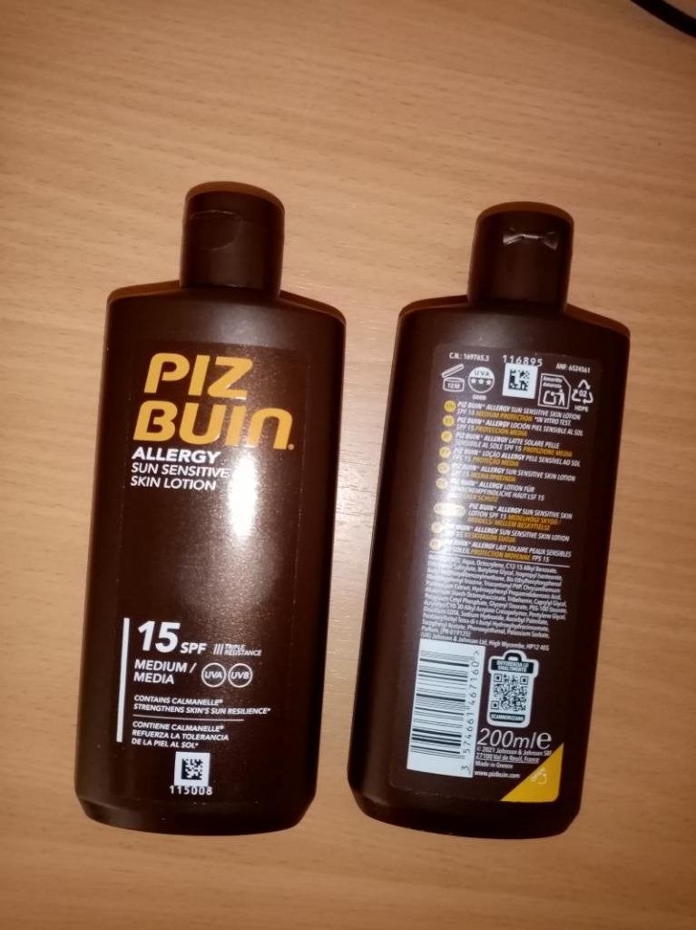 2x nieuw Piz Buin Allergy 15 spf UVA UVB zonne-allergy, Handtassen en Accessoires, Uiterlijk | Lichaamsverzorging, Ophalen of Verzenden