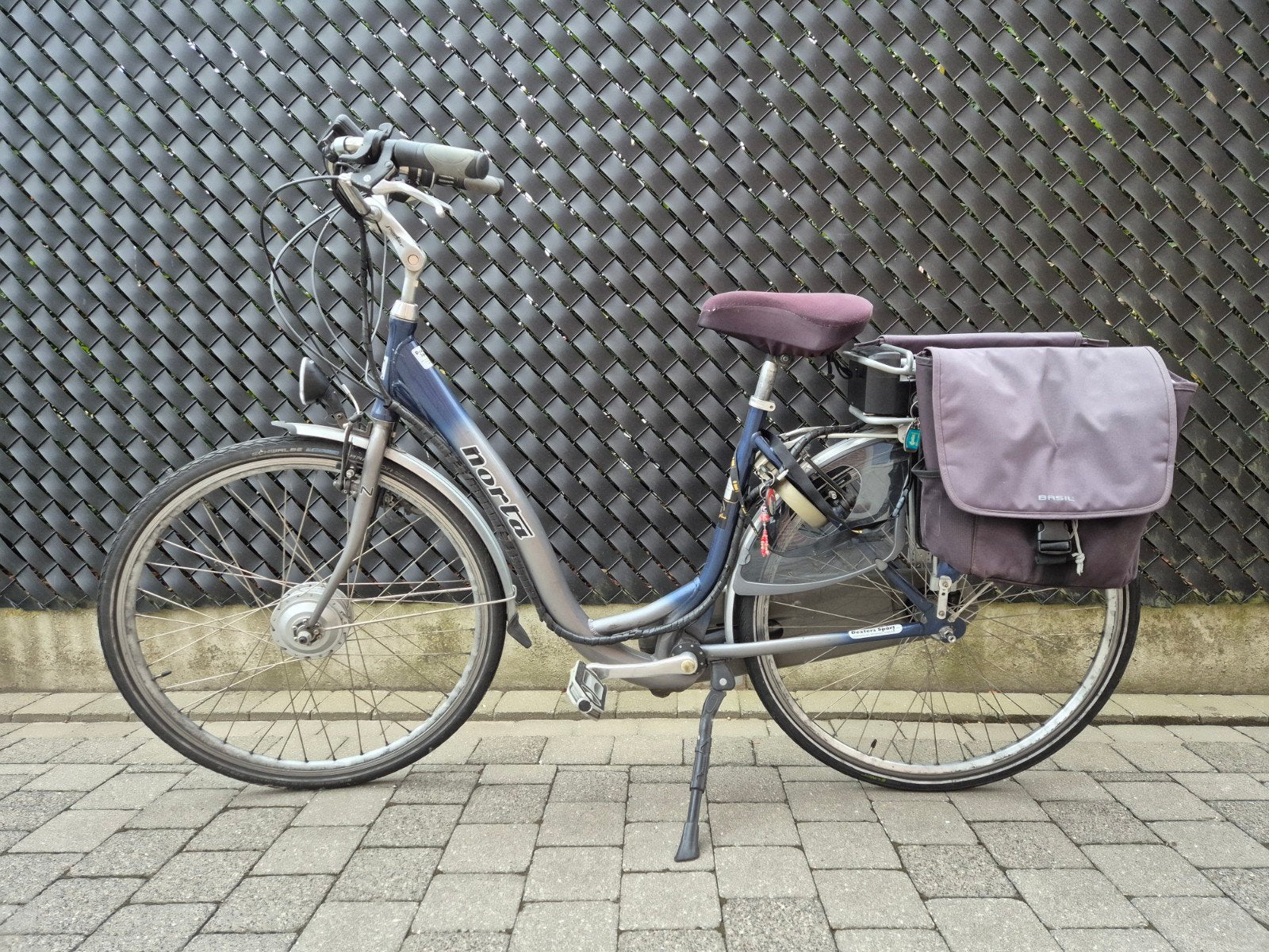 Norta fiets omgebouwd naar elektrische versie, Enlèvement