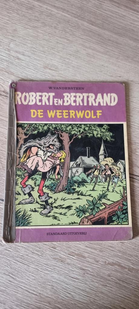Stripboek uit de reeks Robert en Bertrand - De weerwolf, Une BD, Enlèvement ou Envoi, Utilisé, Willy Vandersteen