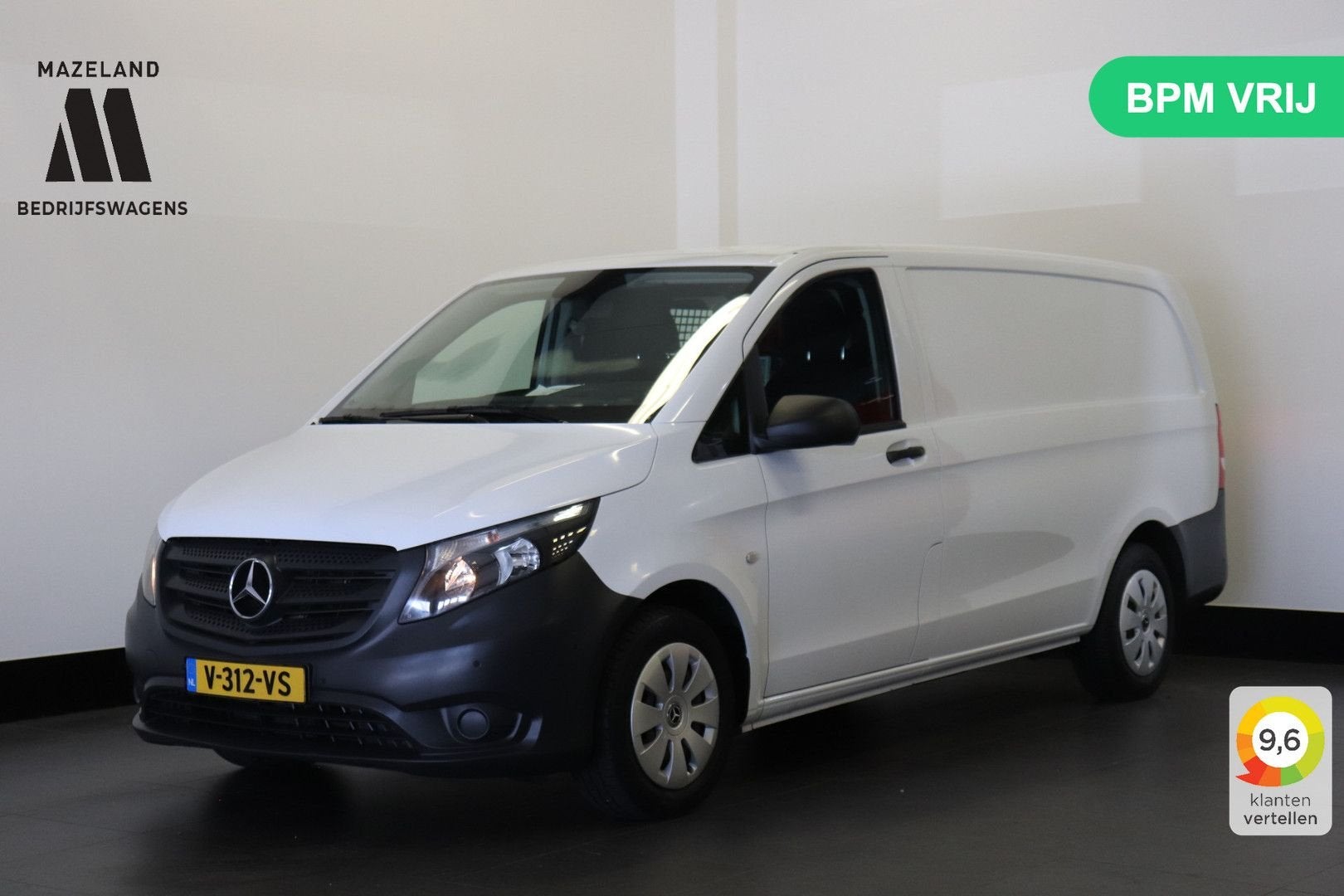 Mercedes-Benz Vito 114 CDI Lang Automaat - EURO 6 - Airco -, Automaat, 158 g/km, Wit, Mercedes-Benz