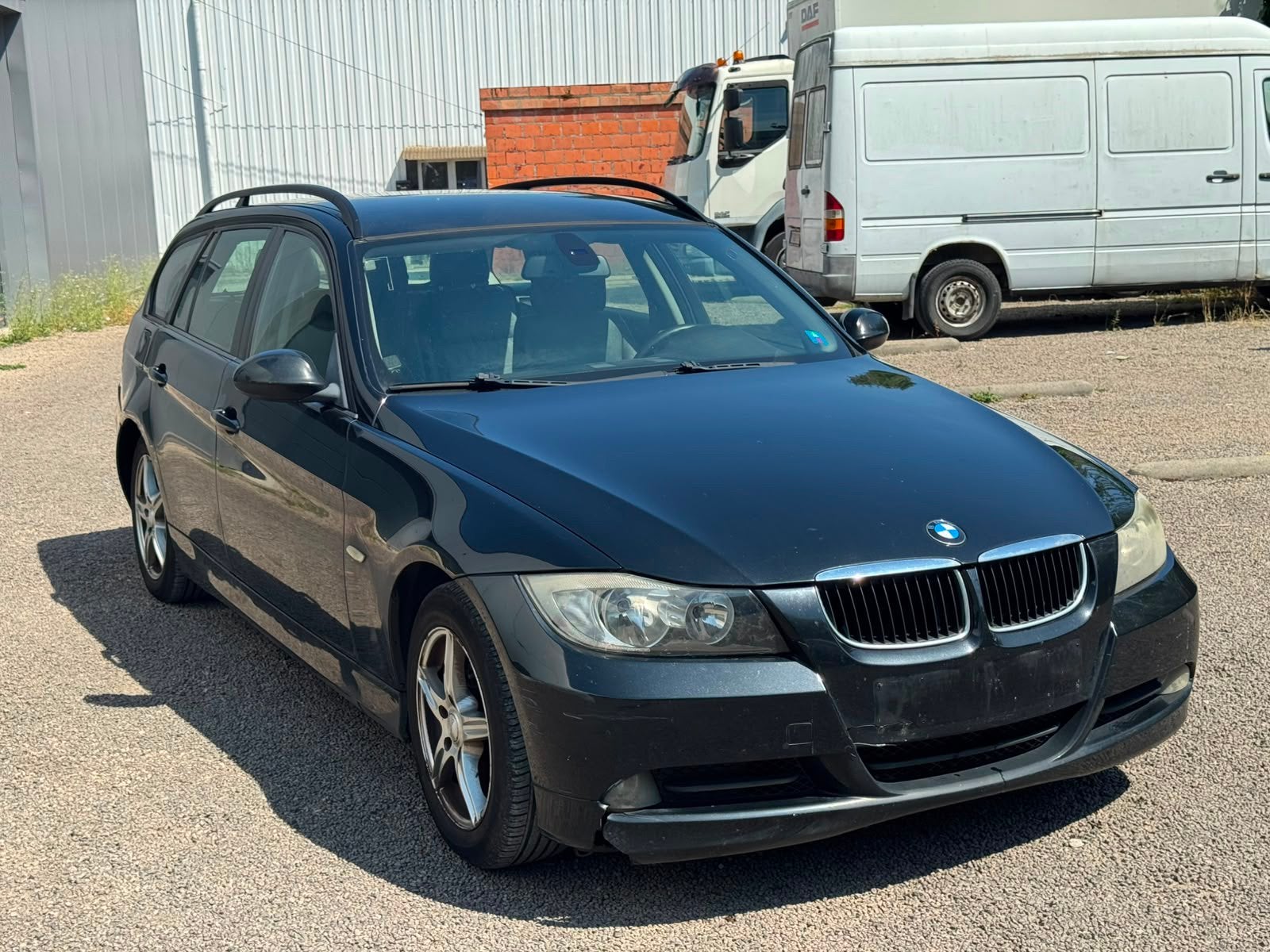 Bmw 320d 2006 450.000km 2.0d diesel automaat, Auto's, Automaat, Zwart, 5 deurs, Particulier