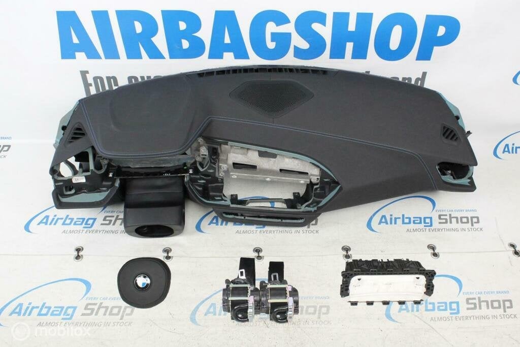 Airbag set - Dashboard M speaker blauw stiksels BMW Z4 G29, Gebruikt, Ophalen of Verzenden