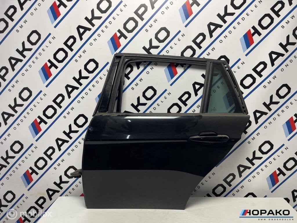 BMW 3 serie E91 touring | achterdeur links | Sapphire 475, Gebruikt, Deur, Ophalen of Verzenden, Info@bmw.com