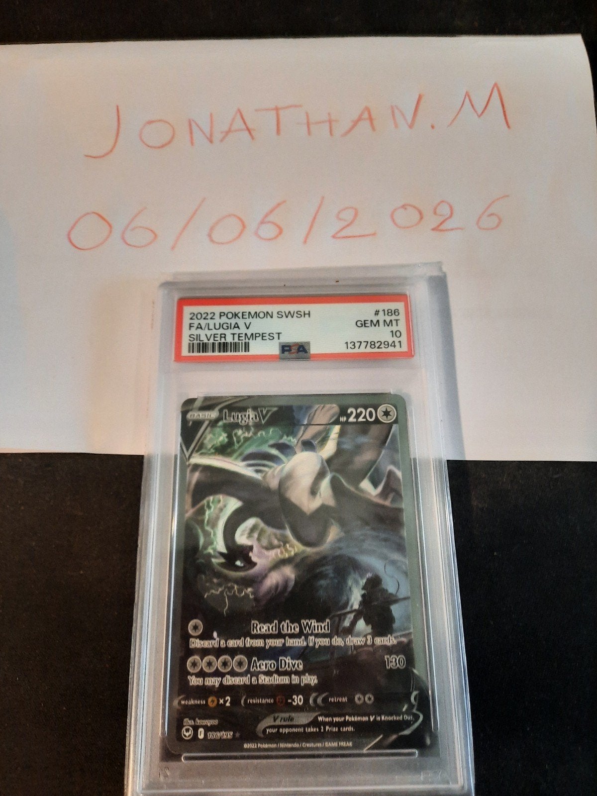 Lugia v silver tempest psa 10, Ophalen of Verzenden