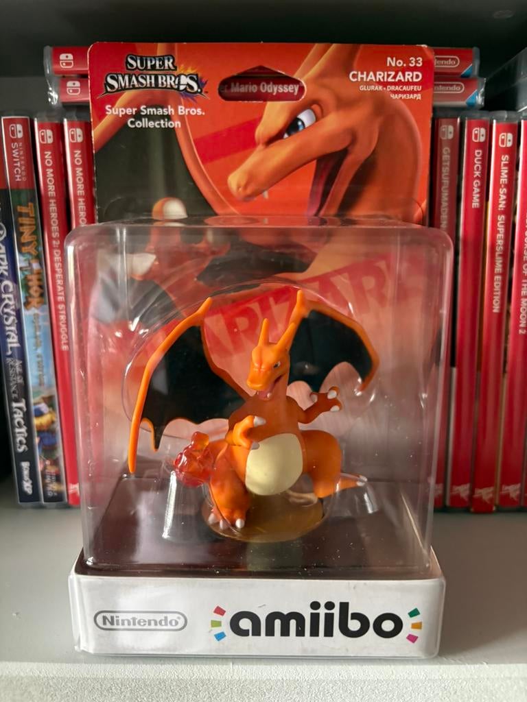 Amiibo Charizard N.33 (Super Smash Bros), Games en Spelcomputers, Ophalen of Verzenden, Nieuw