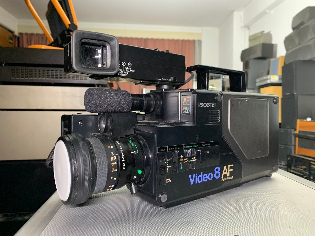 Sony CCD-V7AF-E videocamera 8, Audio, Tv en Foto, Ophalen, 8mm, Camera