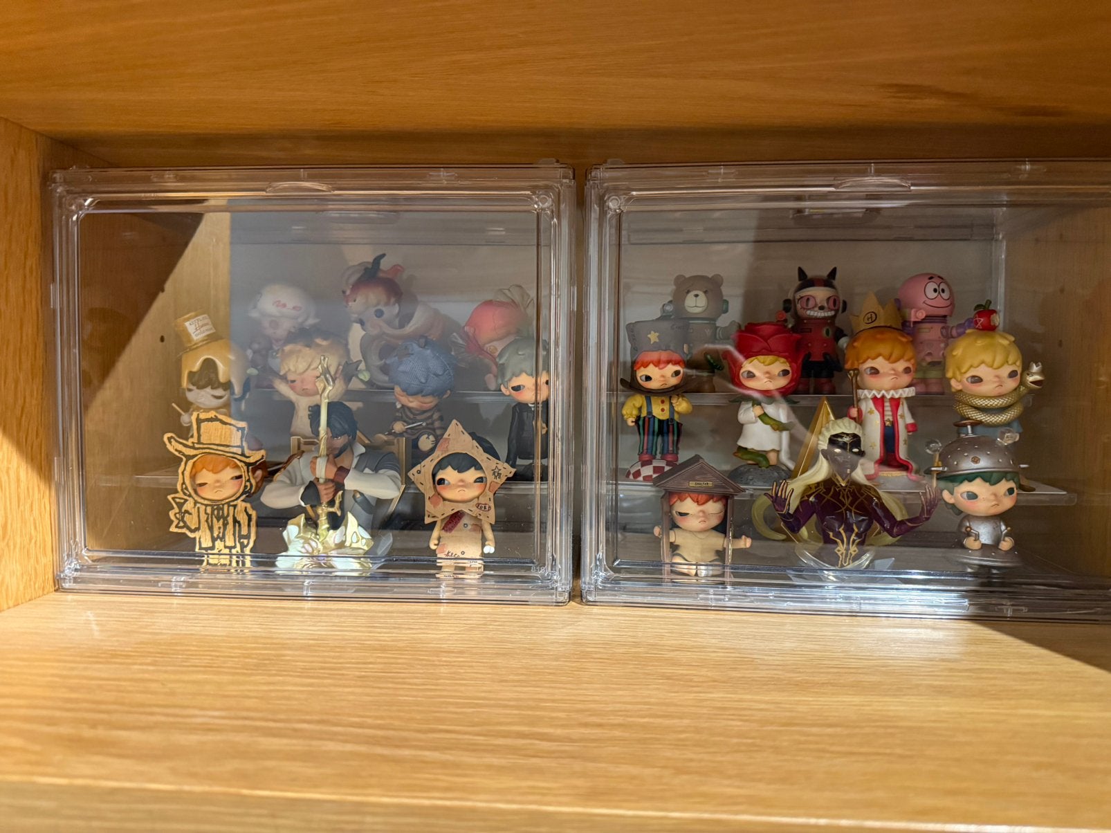 Popmart collection (Hirono, Dimoo, Molly, Arcane), Verzamelen, Poppenhuizen en Toebehoren, Ophalen, Zo goed als nieuw