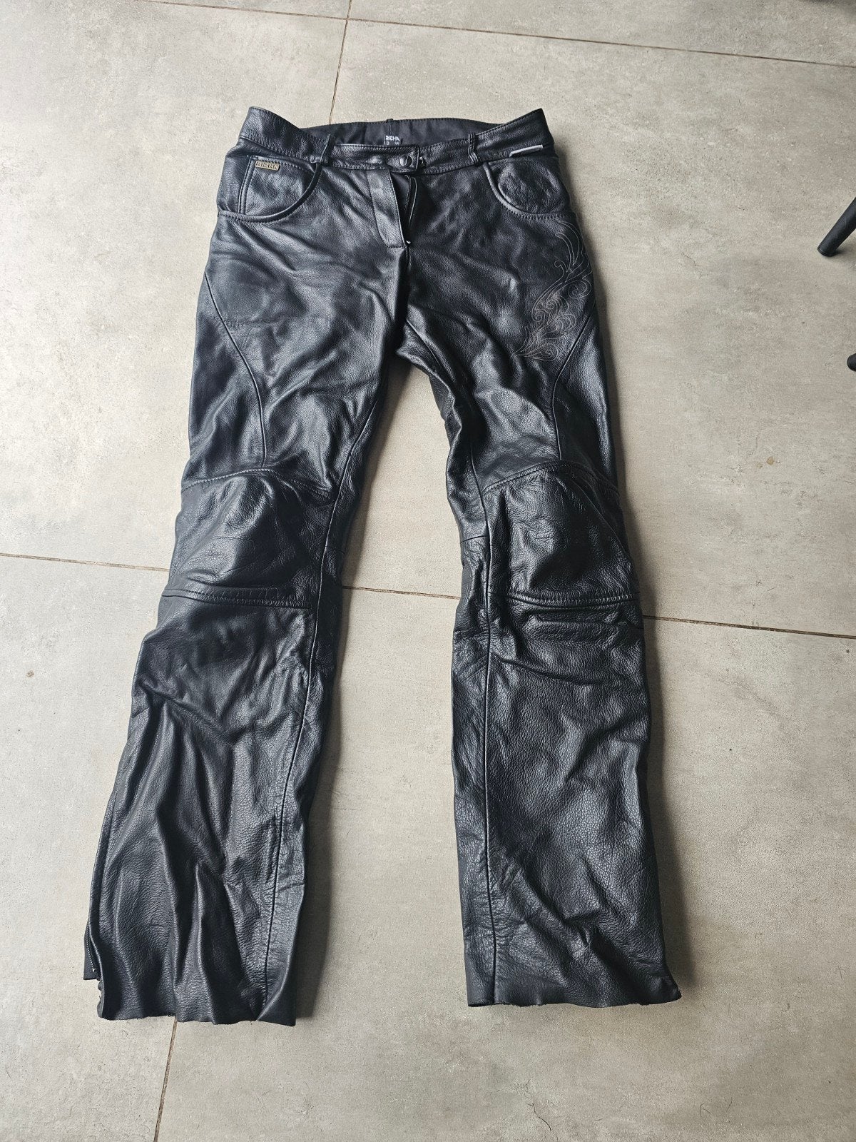lederen motorbroek dames, Motoren, Ophalen, Tweedehands, Dames, Broek | leer