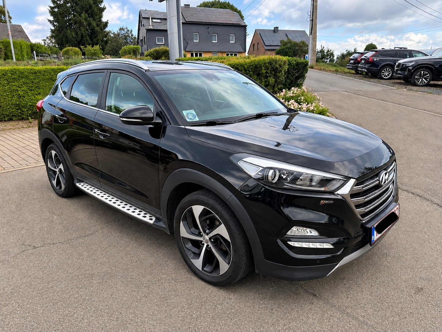 Hyundai Tucson 1.7 CRDi Premium Black Edition – Automatique, Autos, Achat, Euro 6, Beige, 5 portes