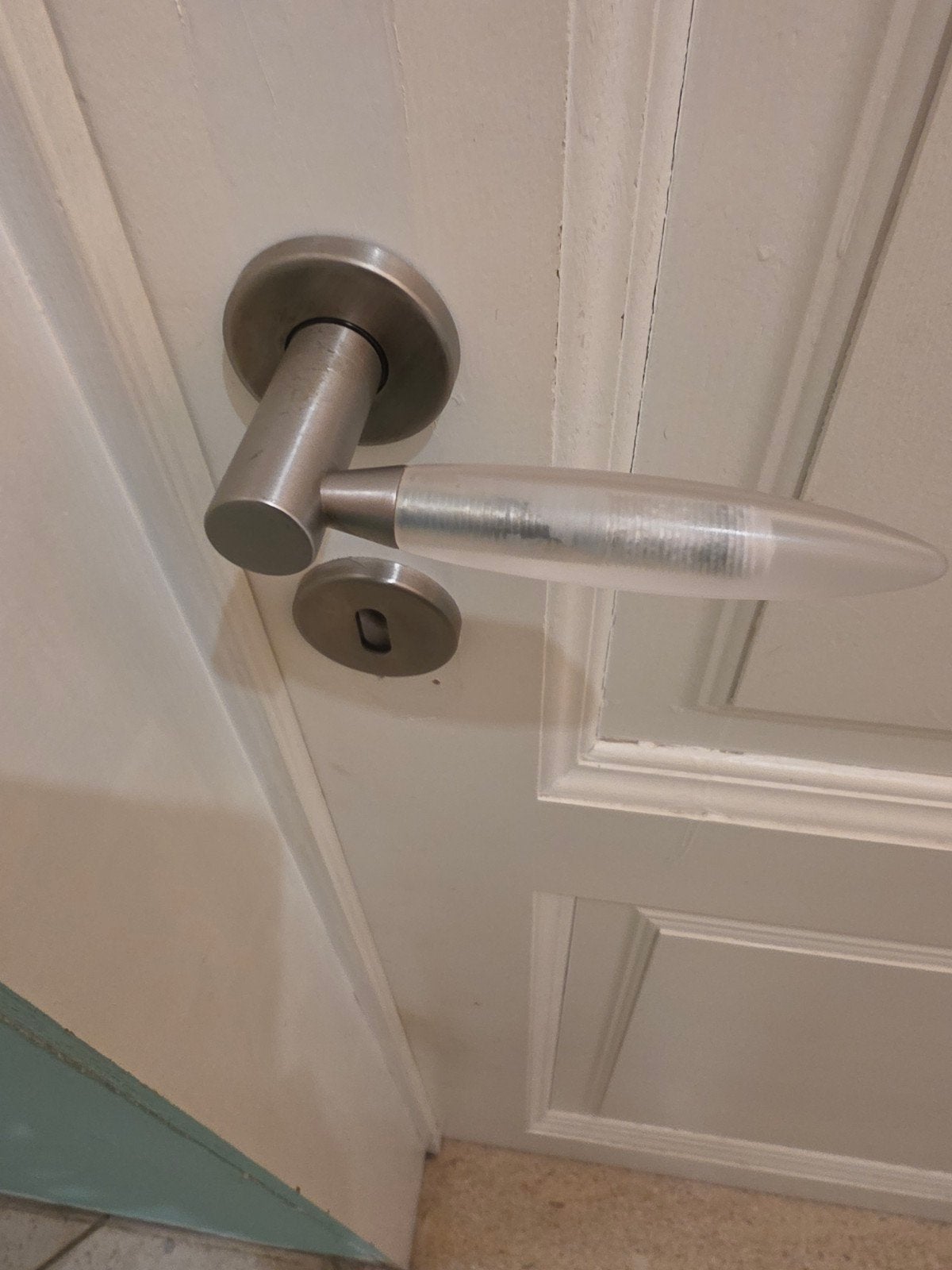 Deurklinken marchessi, Ophalen, Zo goed als nieuw, Inox, Klink of Kruk