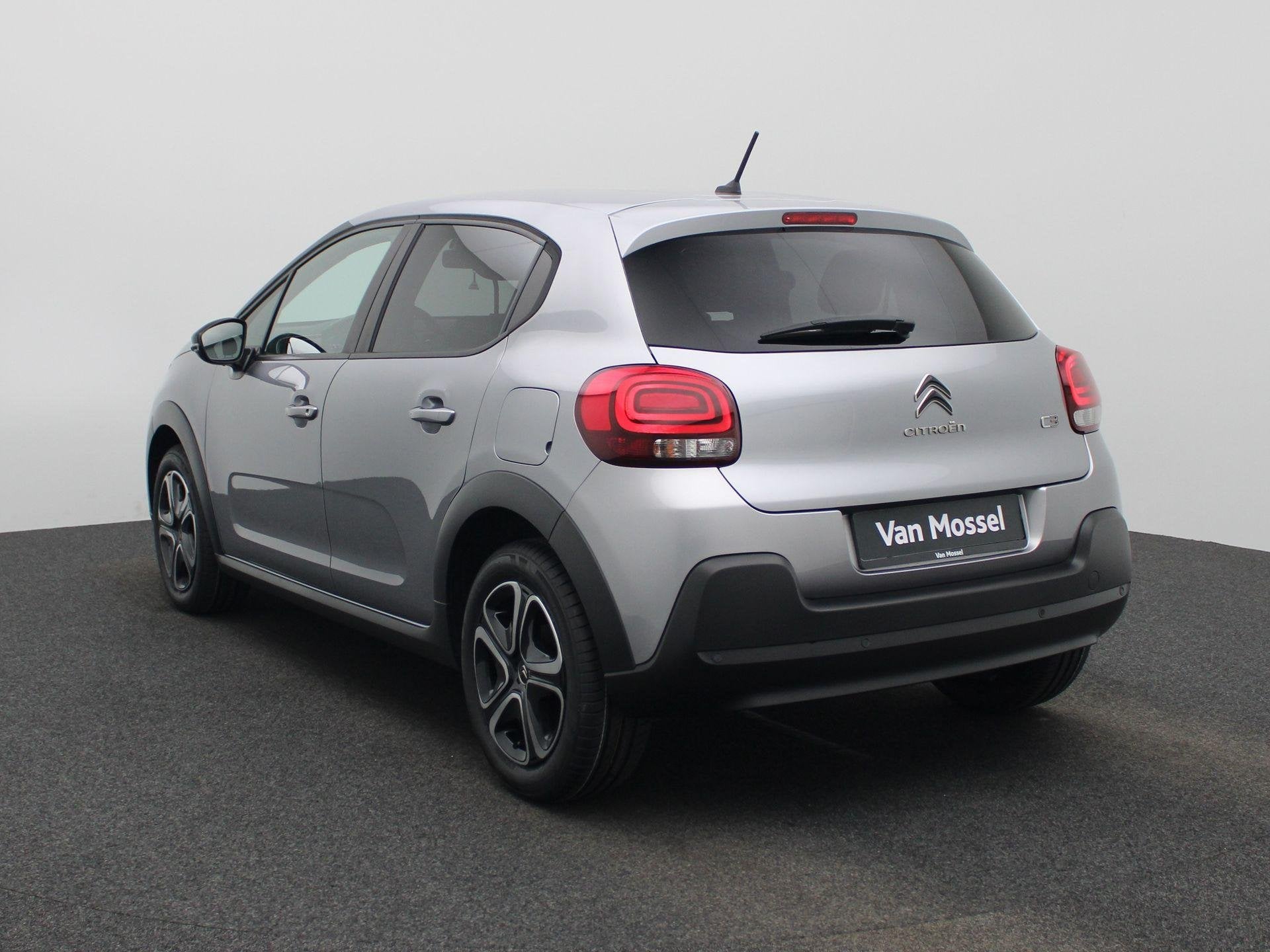Citroën C3 1.2 PureTech 82 S&S MAN Feel, Argent ou Gris, 96 g/km, Entreprise, Boîte manuelle