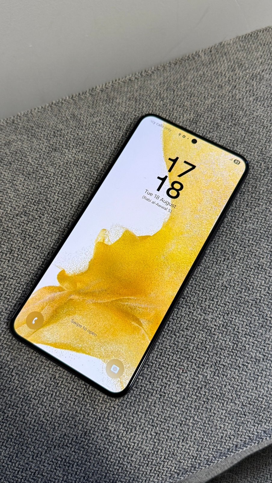Samsung Galaxy S22 Plus, Ophalen, Zwart, Zo goed als nieuw, Galaxy S22