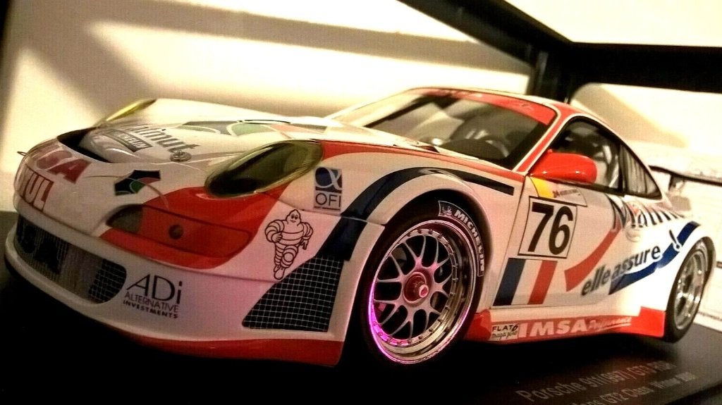 1/18 Porsche 997 #76 GT3 RSR GT2 Winner 24hrs Du Mans 2007, Hobby & Loisirs créatifs, Enlèvement ou Envoi, Neuf, Voiture, Autoart