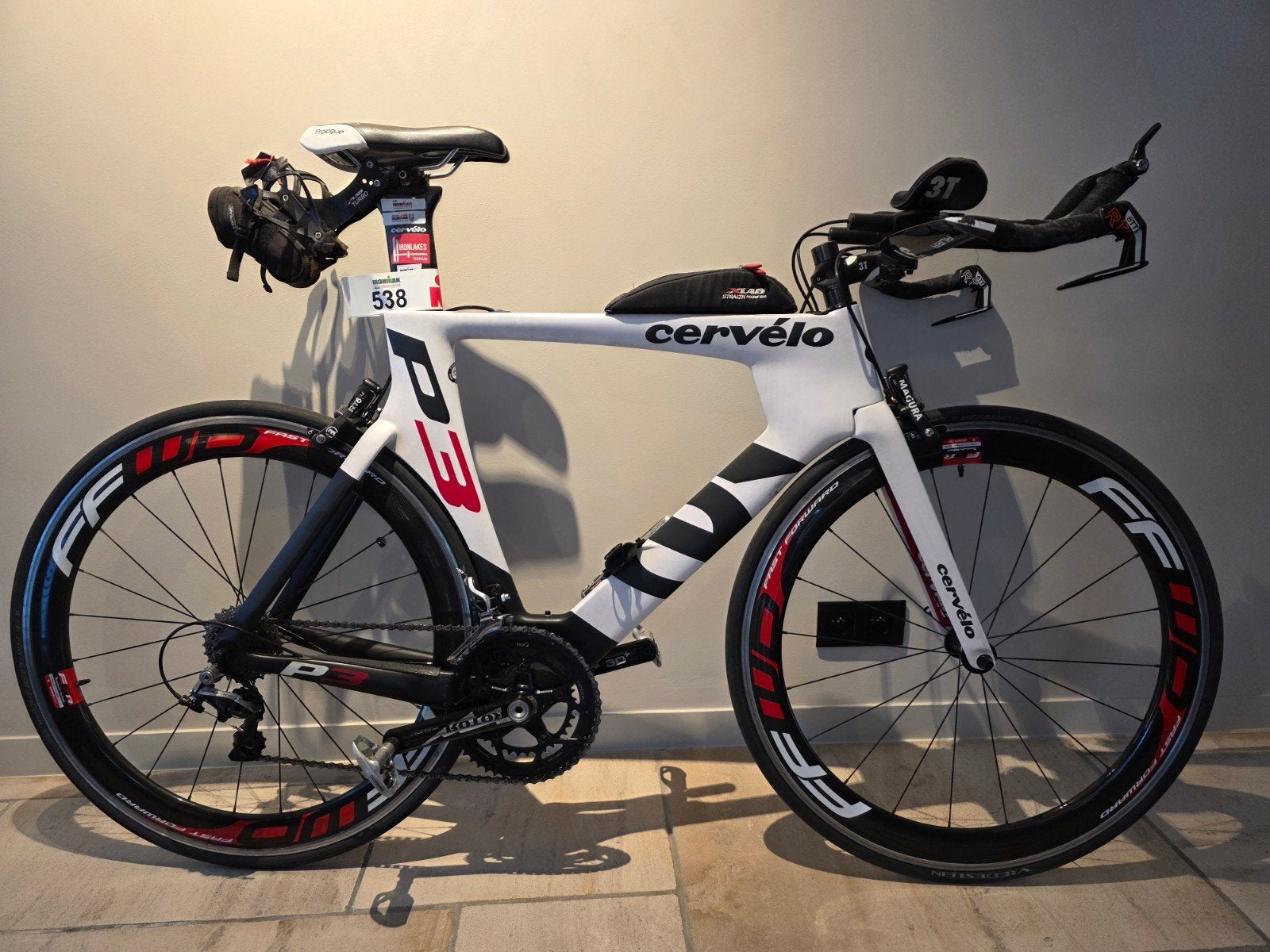 vélo de contre-la-montre Cervelo P3, Autres marques, Frein sur jante, Enlèvement, 28 pouces