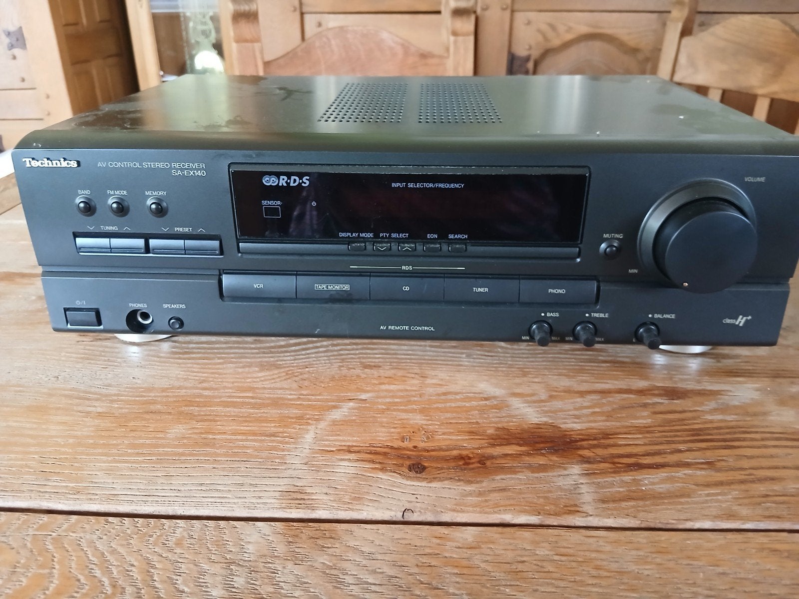 Technics SA-EX140 Stereo Receiver - Ideaal voor Platenspeler, Audio, Tv en Foto, Platenspelers, Ophalen