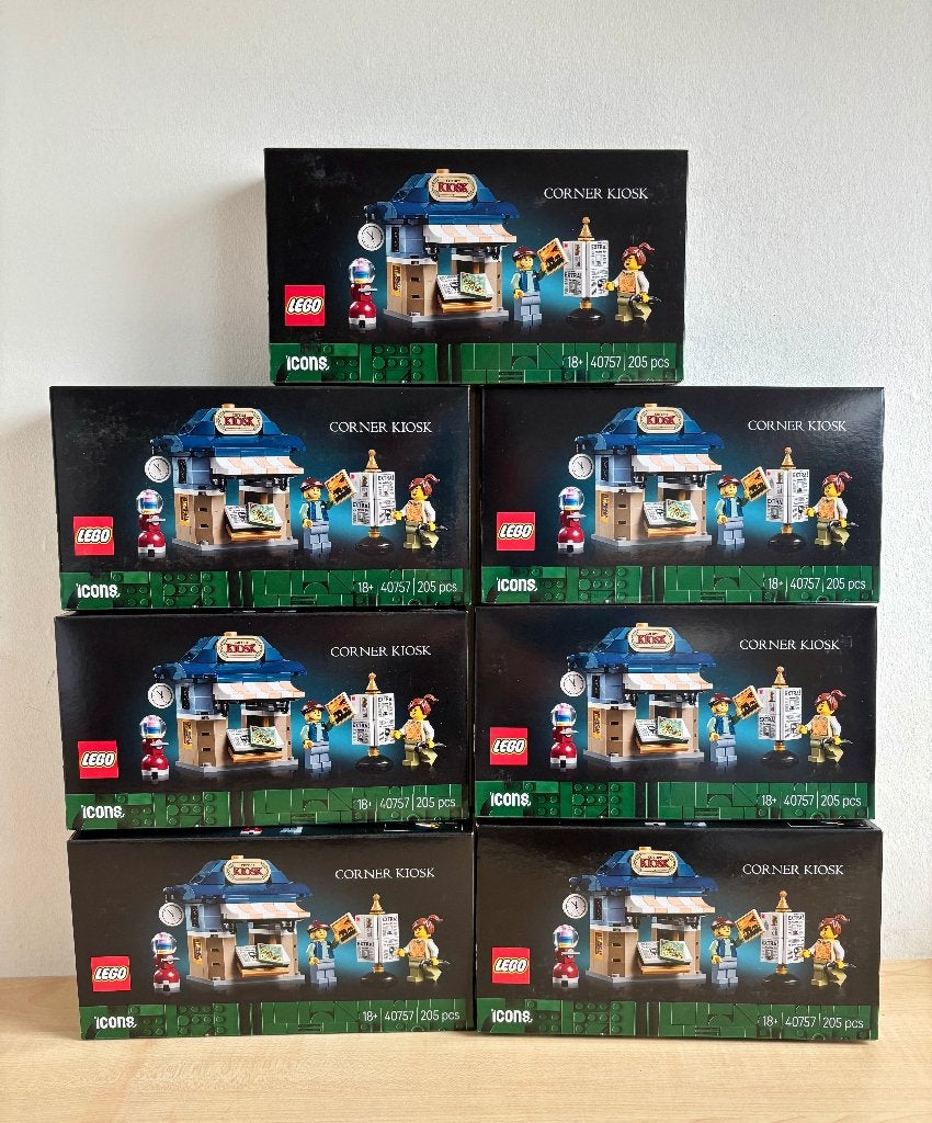 Lego 40757 Corner Kiosk Nieuw!, Lego, Ophalen of Verzenden, Icons, Complete set