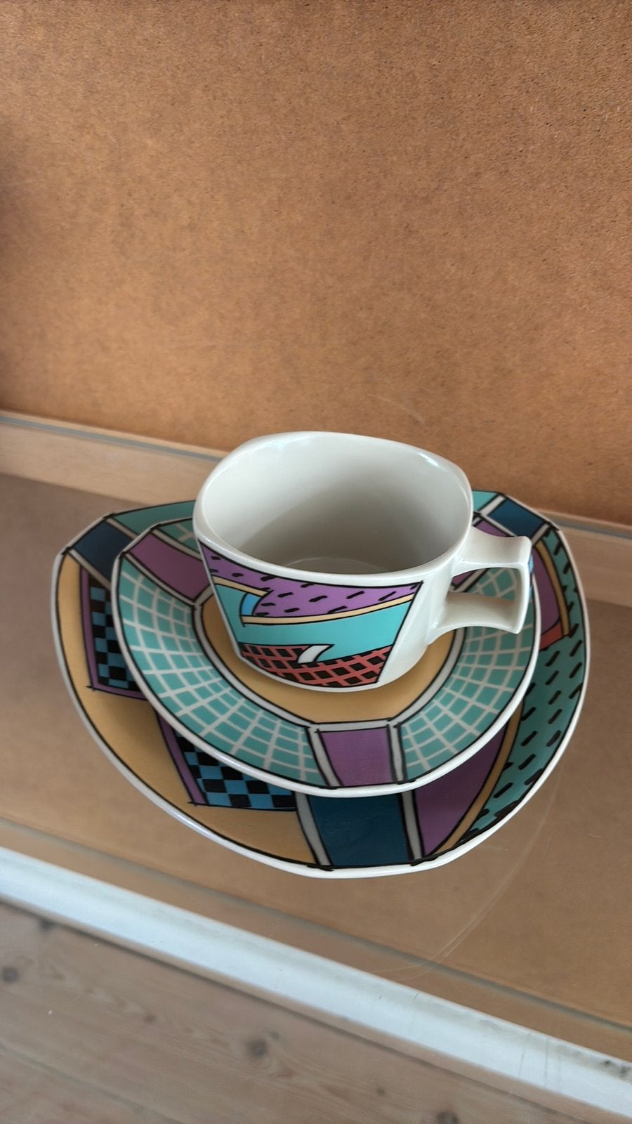 Rosenthal Memphis koffie of thee set for one, Antiek en Kunst, Verzenden