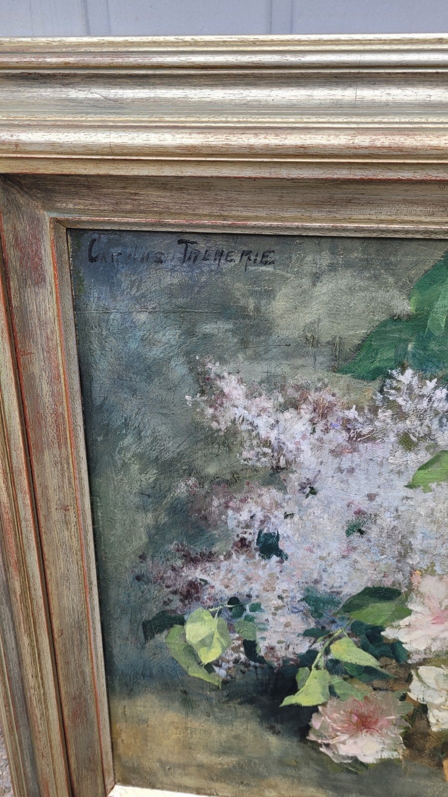 prachtig olie schilderij , carelus tremerie  gentse schilder, Antiek en Kunst, Ophalen