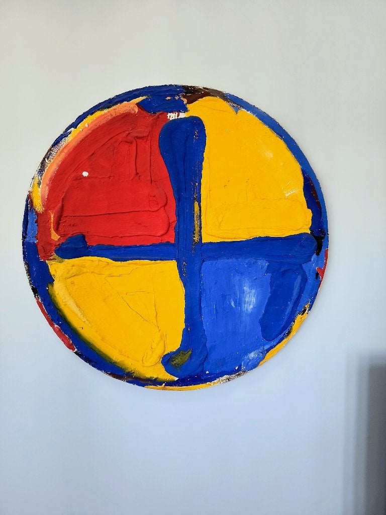 Bram Bogart, Antiek en Kunst, Kunst | Schilderijen | Abstract, Ophalen