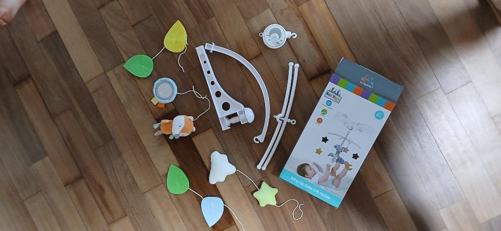 Babymobiel met opwindbaar muziekdoosje, Ophalen, Gebruikt, Mobiel, Met geluid