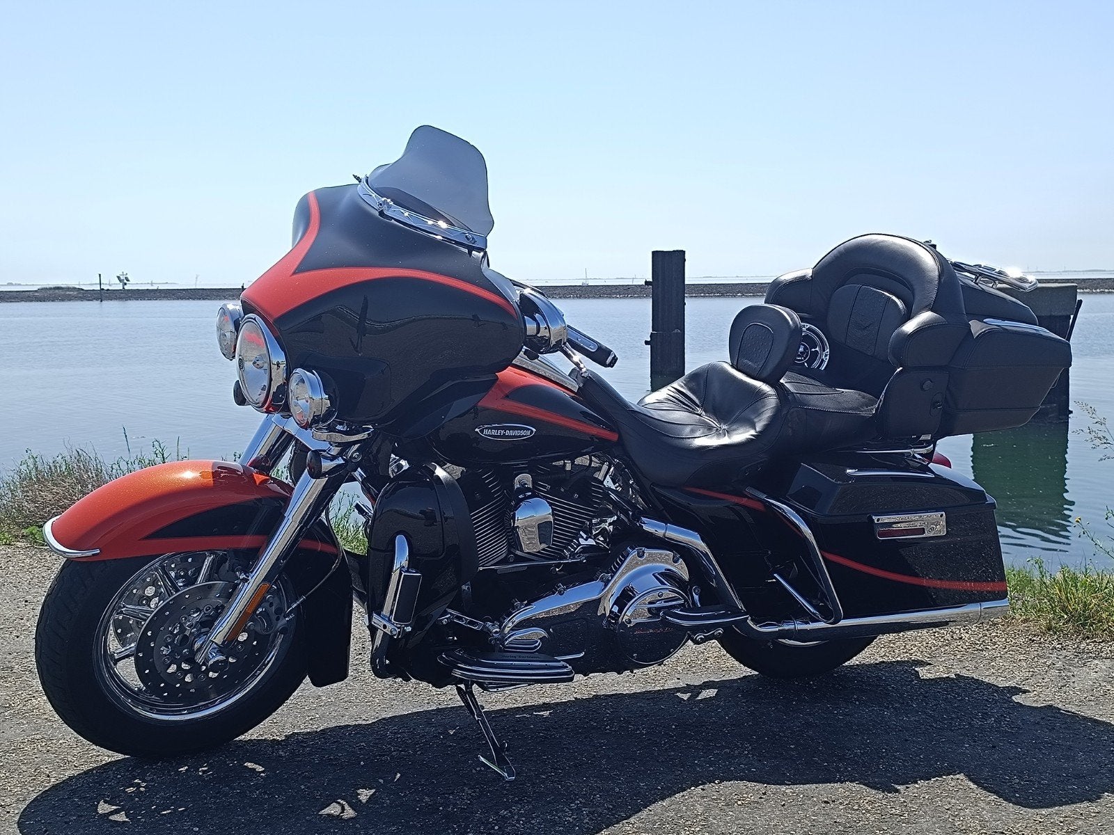 Harley Davidson Electra Glide Ultra Classic CVO, Motoren, Motoren | Harley-Davidson, Particulier, Zadelverwarming