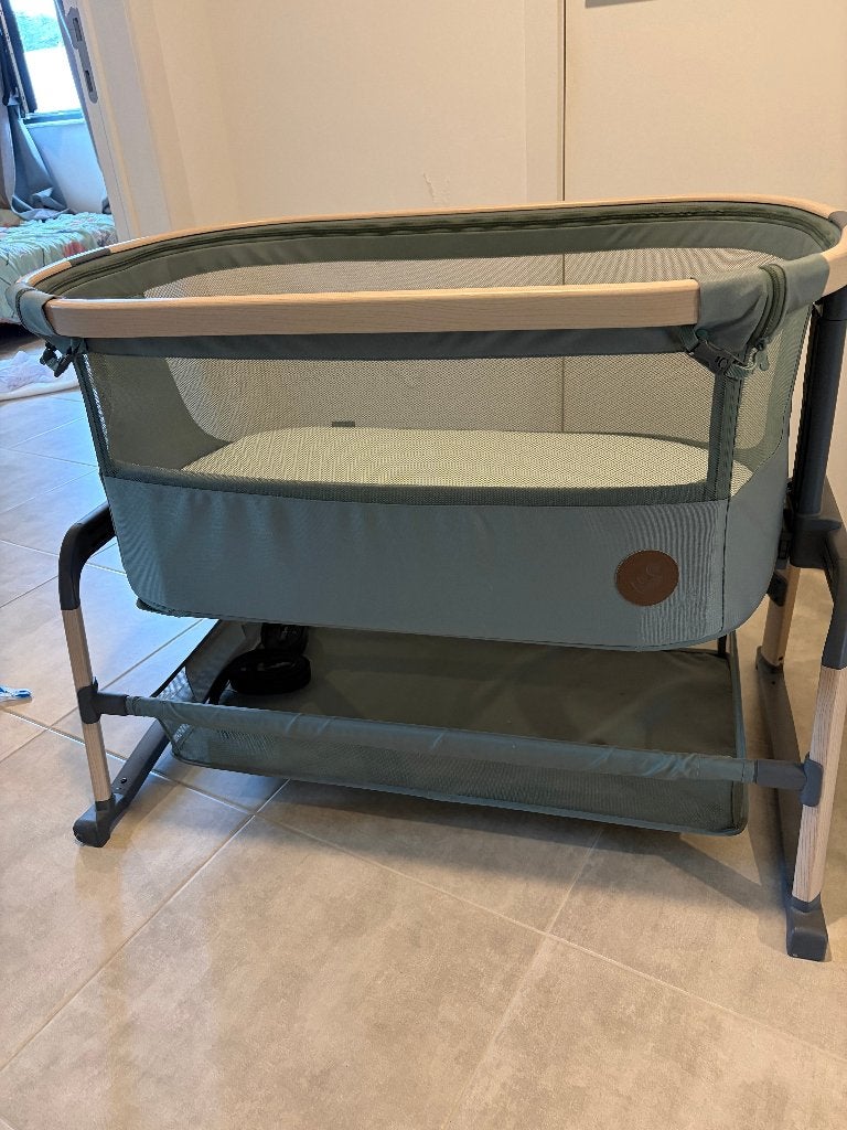 Maxi-Cosi Iora Air co-sleeper incl. 2 toppers met hoes, Enfants & Bébés, Berceaux & Lits, Enlèvement, Comme neuf, Berceau