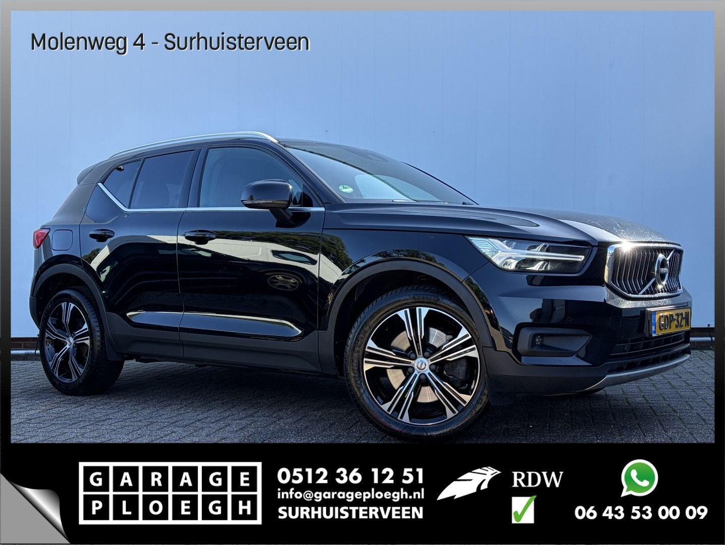 Volvo XC40 1.5 T5 262pk Recharge Inscription PHEV Leer Stoel, Auto's, Automaat, Overige modellen, 48 g/km, Zwart