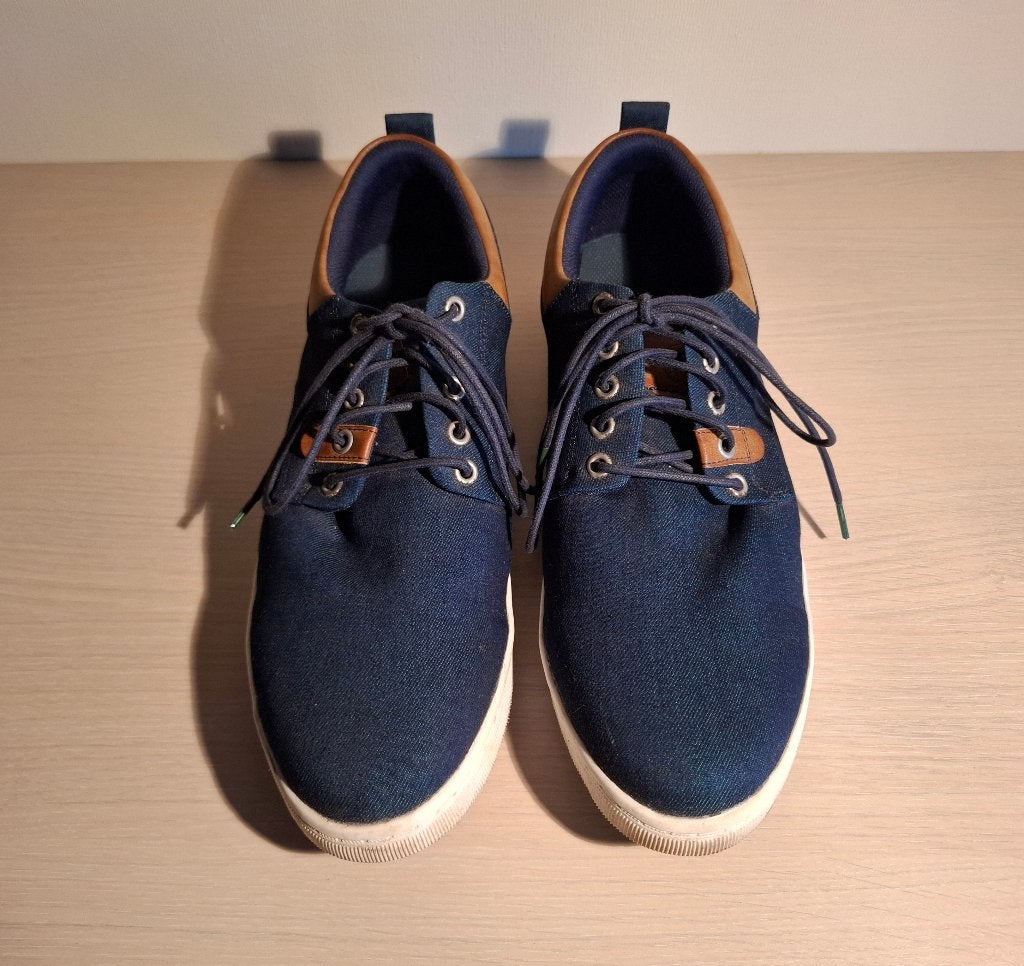Schoenen blauw Bullboxer 45, Vêtements | Hommes, Chaussures, Enlèvement ou Envoi, Chaussures à lacets, Comme neuf, Bull Boxer