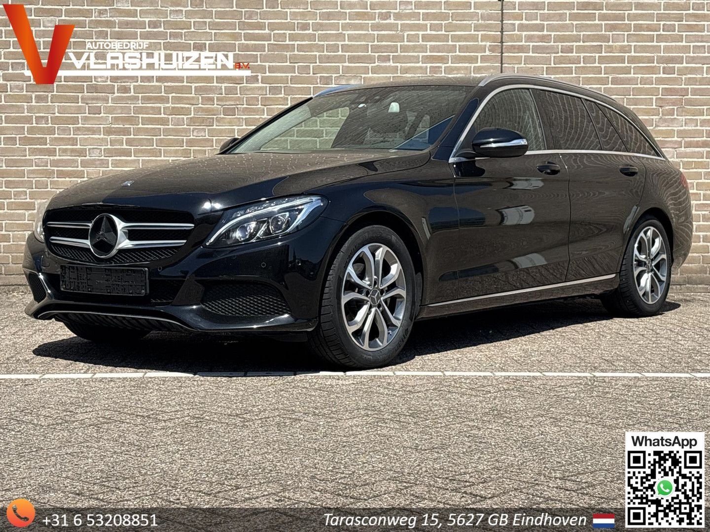 Mercedes-Benz C 180 Estate CDI Lease Edition, 109 g/km, Zwart, Navigatiesysteem, C-Klasse