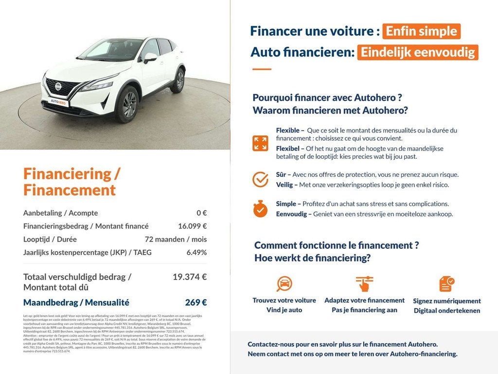 Nissan QASHQAI 1.3 DIG-T Mild-Hybrid N-Connecta, Autos, Nissan, 1332 cm³, Achat, Euro 6, Boîte manuelle