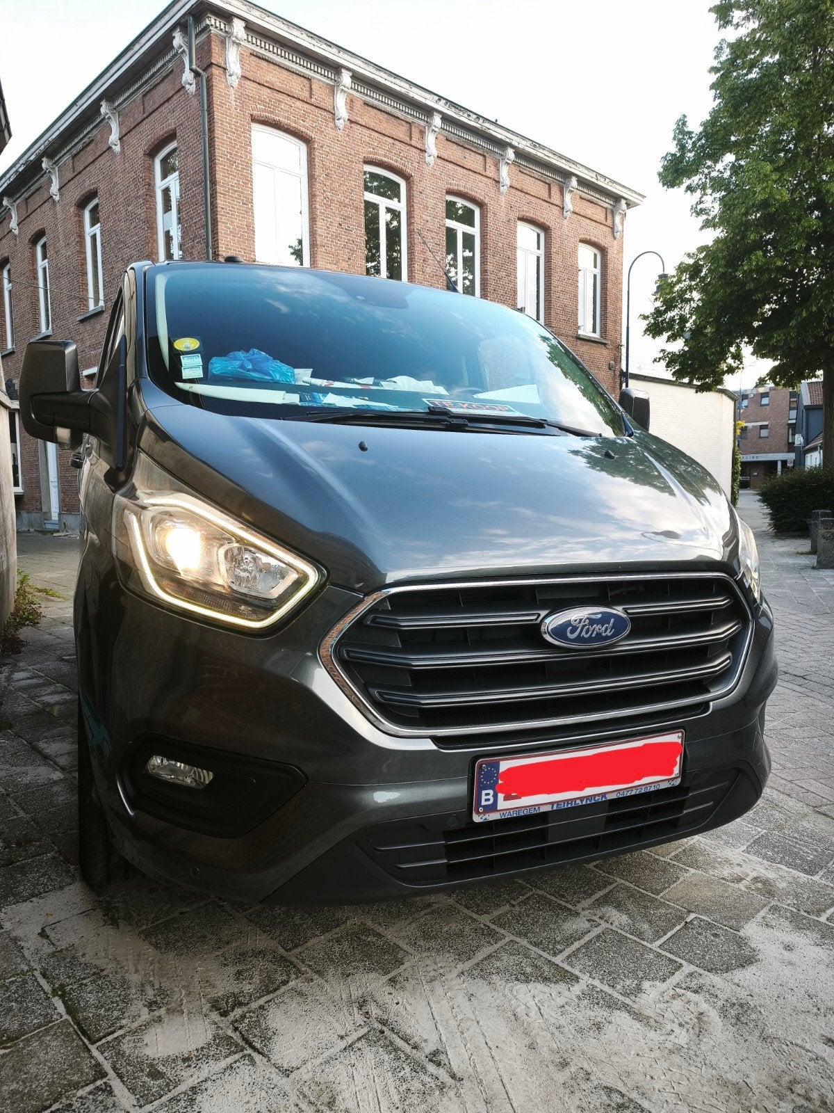 Ford Transit Dubbele Cabine met Ford Assistence, Auto's, Ford, Bedrijf, Transit, Airconditioning, Bluetooth, Bochtverlichting