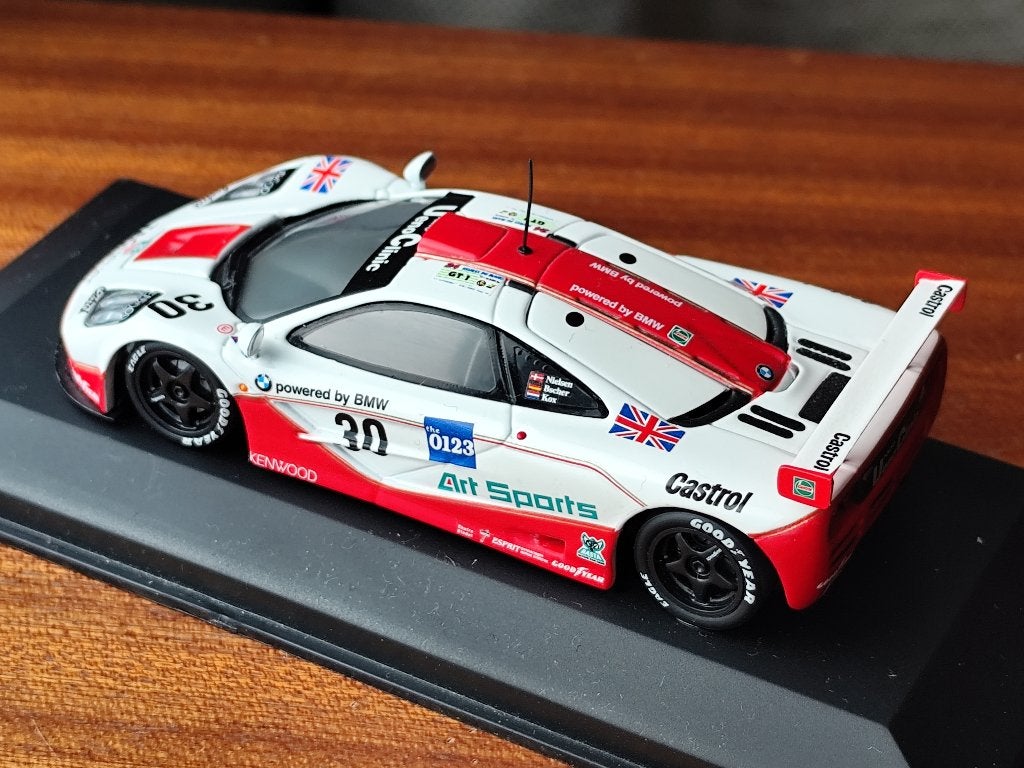 Minichamps McLaren F1 GTR Le Mans 1996 1/43 530 164330, Enlèvement ou Envoi, Comme neuf, Voiture, MiniChamps