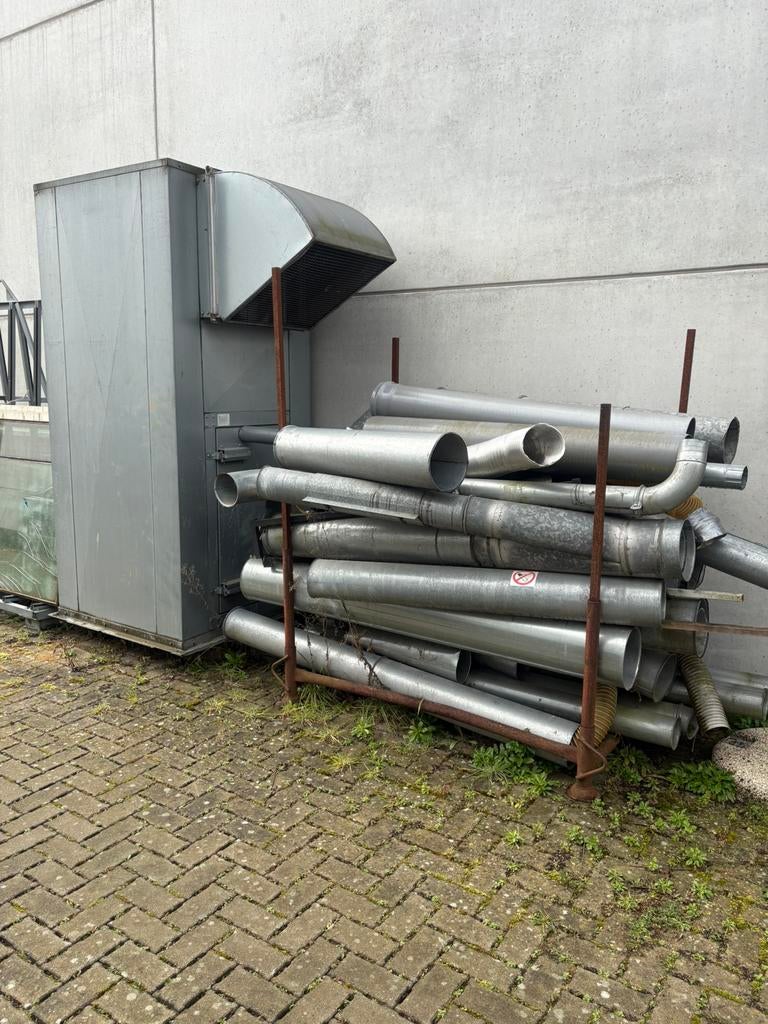 Afzuiging hout bewerking, Ophalen, Gebruikt