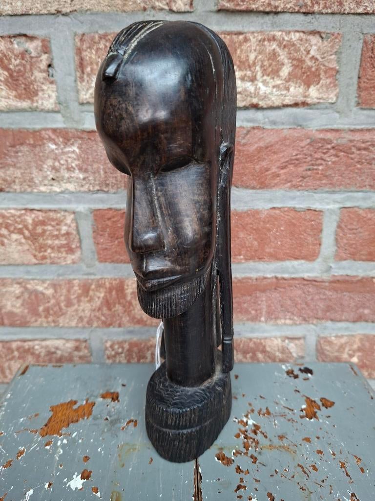 Afrikaans hoofd, Antiek en Kunst, Ophalen of Verzenden