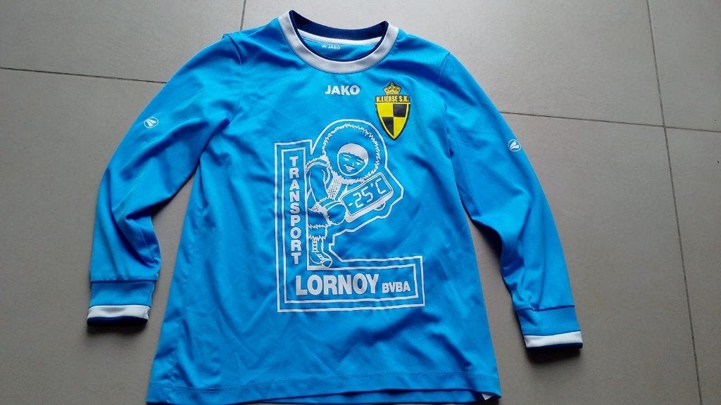 voetbalshirt K Lierse Sk Jako maat 128, Ophalen of Verzenden